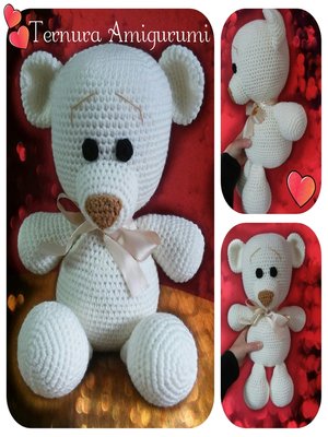 Crochet pattern of sweet bear - ebook